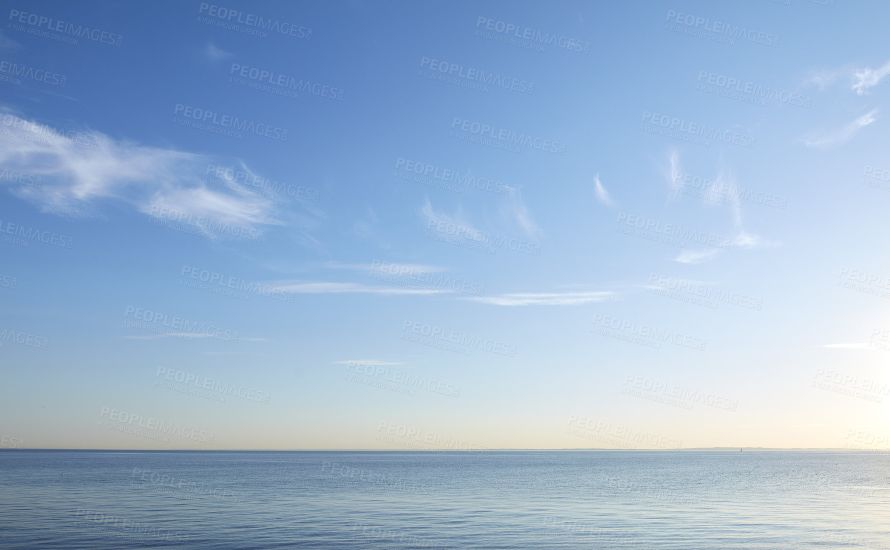 Buy stock photo Beaceful beach, coast and ocean