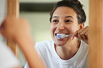 If you want healthy teeth, you have to brush twice a day