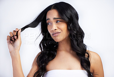 My hair's been so dry lately | Buy Stock Photo on PeopleImages, Picture And  Royalty Free Image. Pic 2260905 - PeopleImages