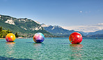 The medieval city of Annecy, July 2019, France