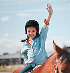Who loves horseback riding? Me!
