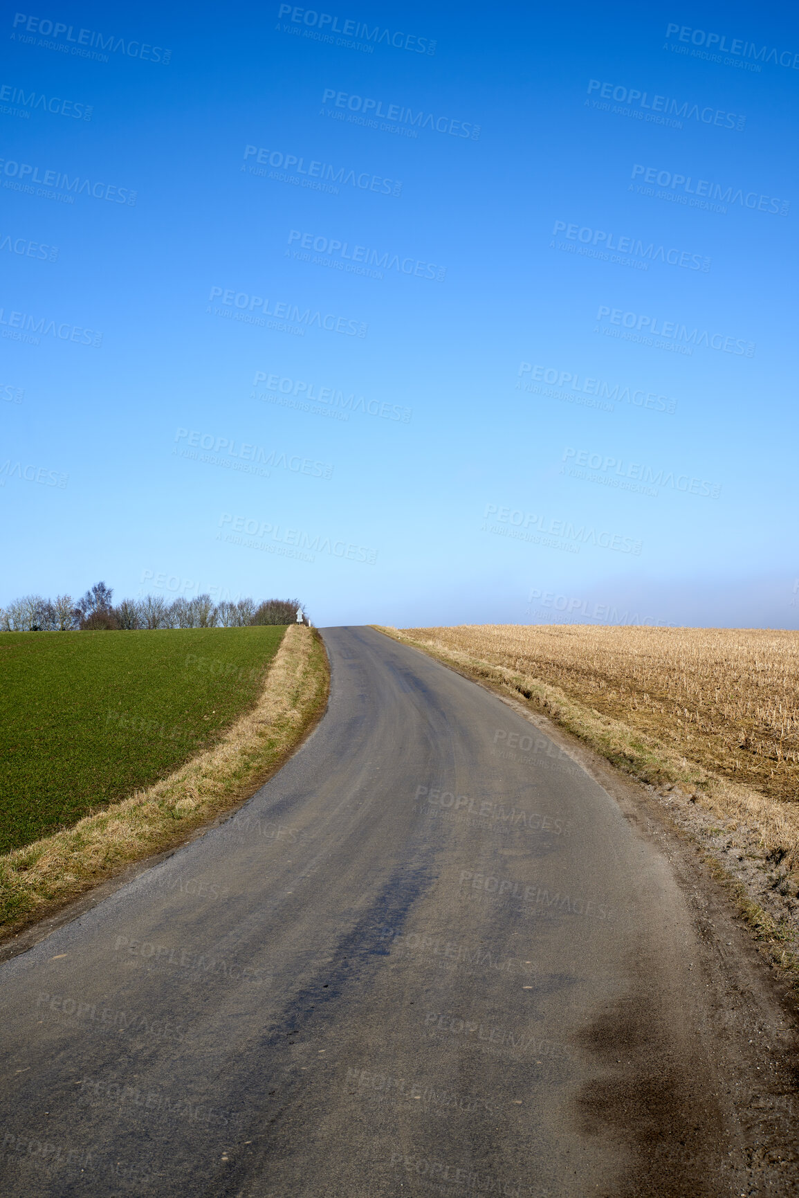 Buy stock photo A road from here to there