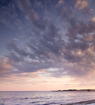 Calm beach and sea