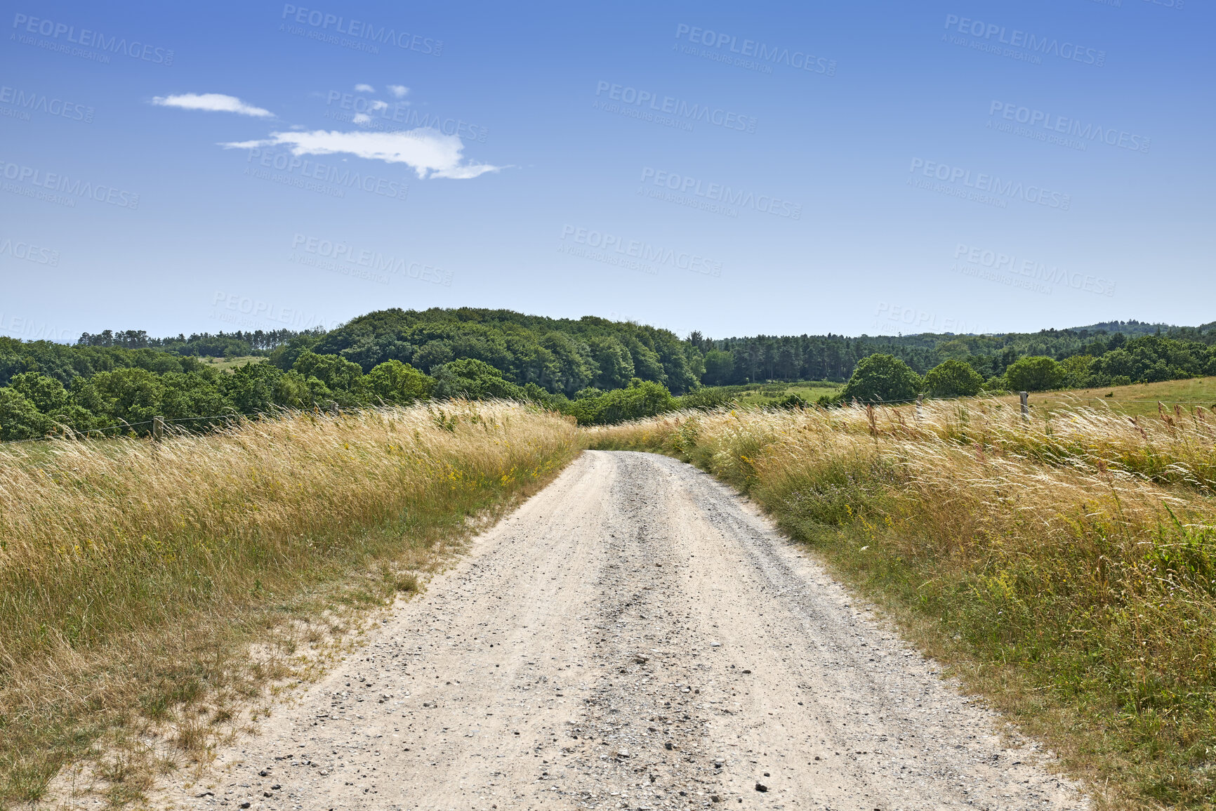 Buy stock photo A road from here to there