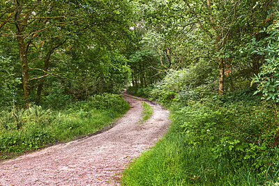 Buy stock photo A road from here to there