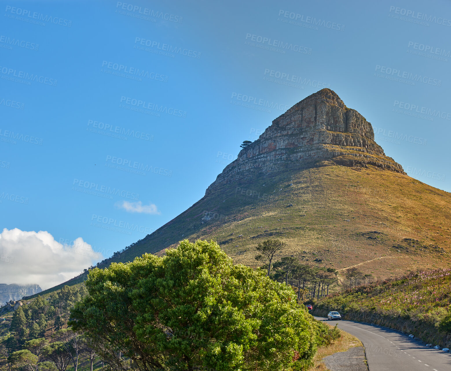 Buy stock photo A photo of Lions Head and surroundings