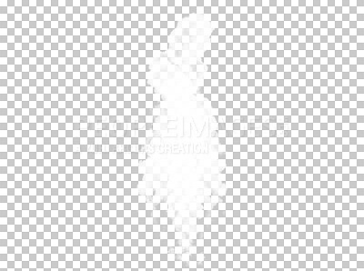 White smoke cloud, fog or smokey flare and realistic vector of steam or gas, mist explosion with a powder spray and a design element texture isolated on a transparent and png background