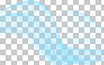 Blue, color and art wave on transparent background for creativity, element design or texture on png pattern. Abstract, creative flow and isolated graphic and illustration for effect