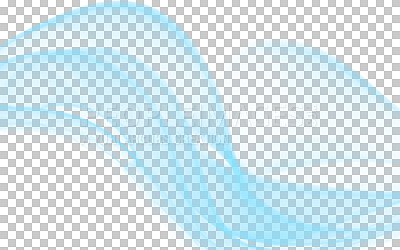 Buy stock photo Blue, color and art wave on transparent background for creativity, element design or texture on png pattern. Abstract, creative flow and isolated graphic and illustration for effect