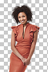 A stylish and elegant ethnic woman posing on a isolated on a png background	