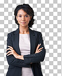PNG Studio portrait of a successful businesswoman posing