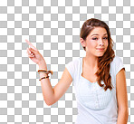 PNG of a Cropped shot of an attractive young woman