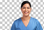 PNG Portrait of a young beautiful doctor in scrubs 