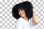 PNG Studio shot of an attractive young woman 