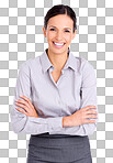 PNG Studio portrait of an attractive young businesswoman.