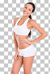 PNG Studio portraitt of a fit young woman