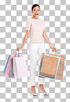 png An attractive woman looking excited while holding up shopping bags   Buy Stock Photo on PeopleImages, Picture And Royalty Free Image. Pic  2835822 - PeopleImages