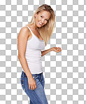 PNG of a beautiful young woman laughing 