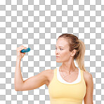 PNG Cropped view of a woman squeezing a stress ball 