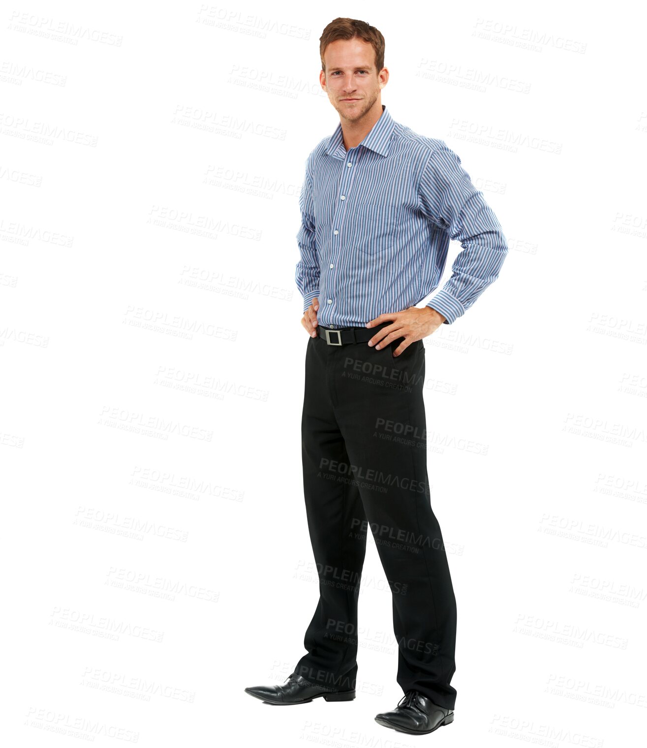 Buy stock photo Portrait, fashion and insurance agent with a business man isolated on transparent background for corporate style. Confident, formal clothes and a handsome male employee in clothing for work on PNG