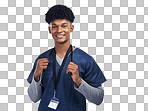 PNG of a medical practitioner standing against a  on a transparent PNG background