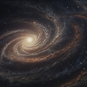 Stars, wormhole and galaxy space vortex in dark sky for astrology black ...