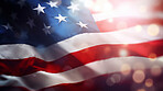 American flag for Memorial Day, 4th of July, Labor Day, Patriot Day. Poster or background