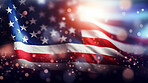 American flag for Memorial Day, 4th of July, Labor Day, Patriot Day. Poster or background