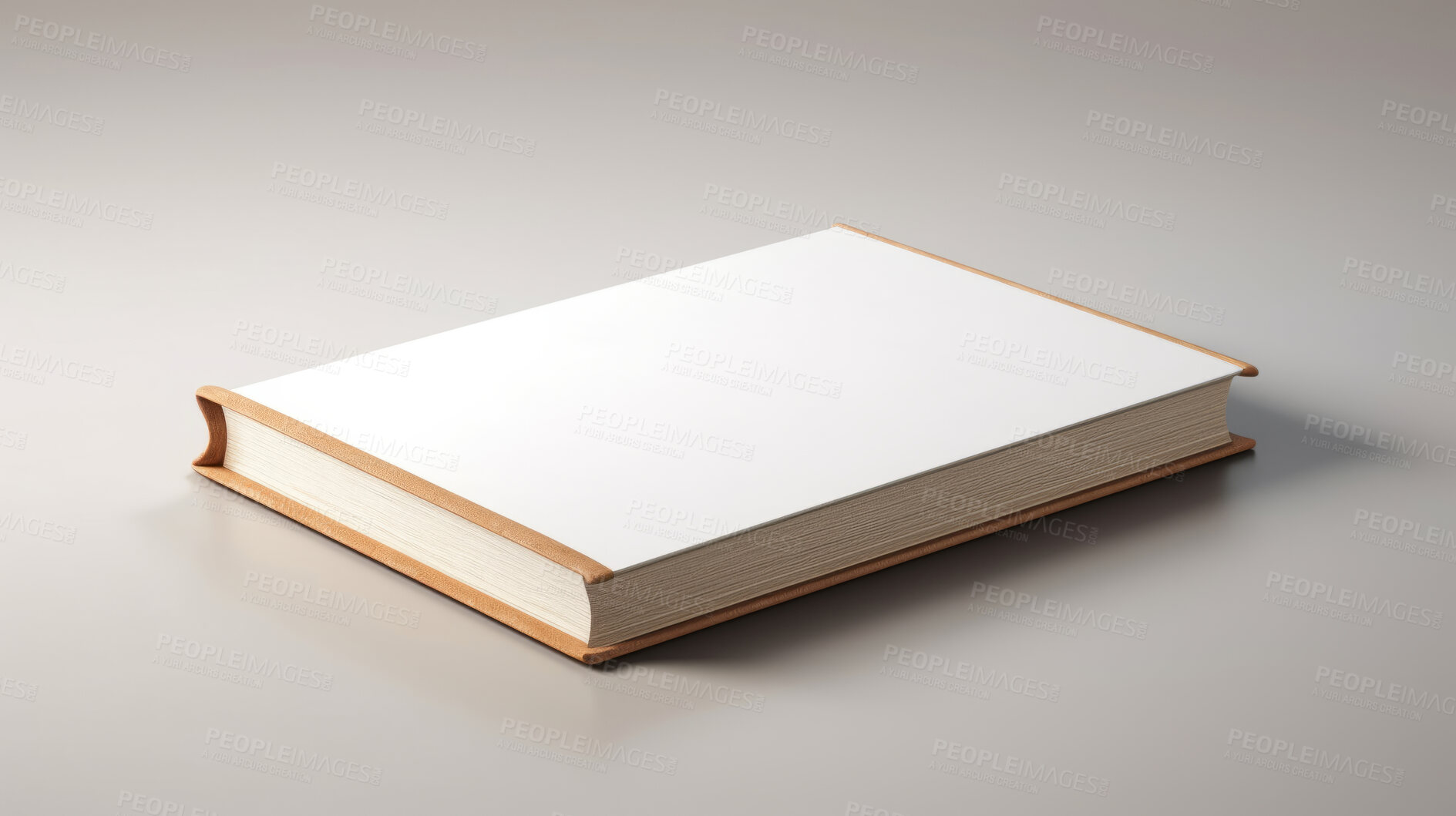 Buy stock photo White Book Mock-Up and Blank for your text or design