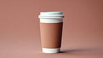 Take-away coffee cup Mock-Up and Blank for your text or design