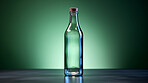 Glass Bottle Mock-Up and Blank for your label, text or design