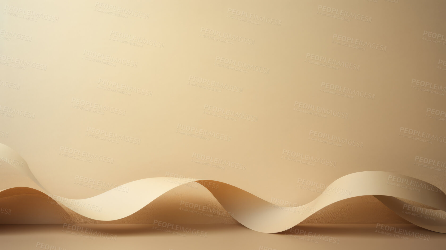 Buy stock photo Beige paper copyspace background. DIY craft poster card wallpaper