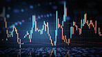 Business candle stick graph chart of stock market investment trading. Growth and changes concept