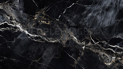 Black marble abstract design countertop. Texture paint stone background pattern
