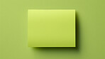 Green sticky notes. Design post it for work memo reminders, business planning and scheduling