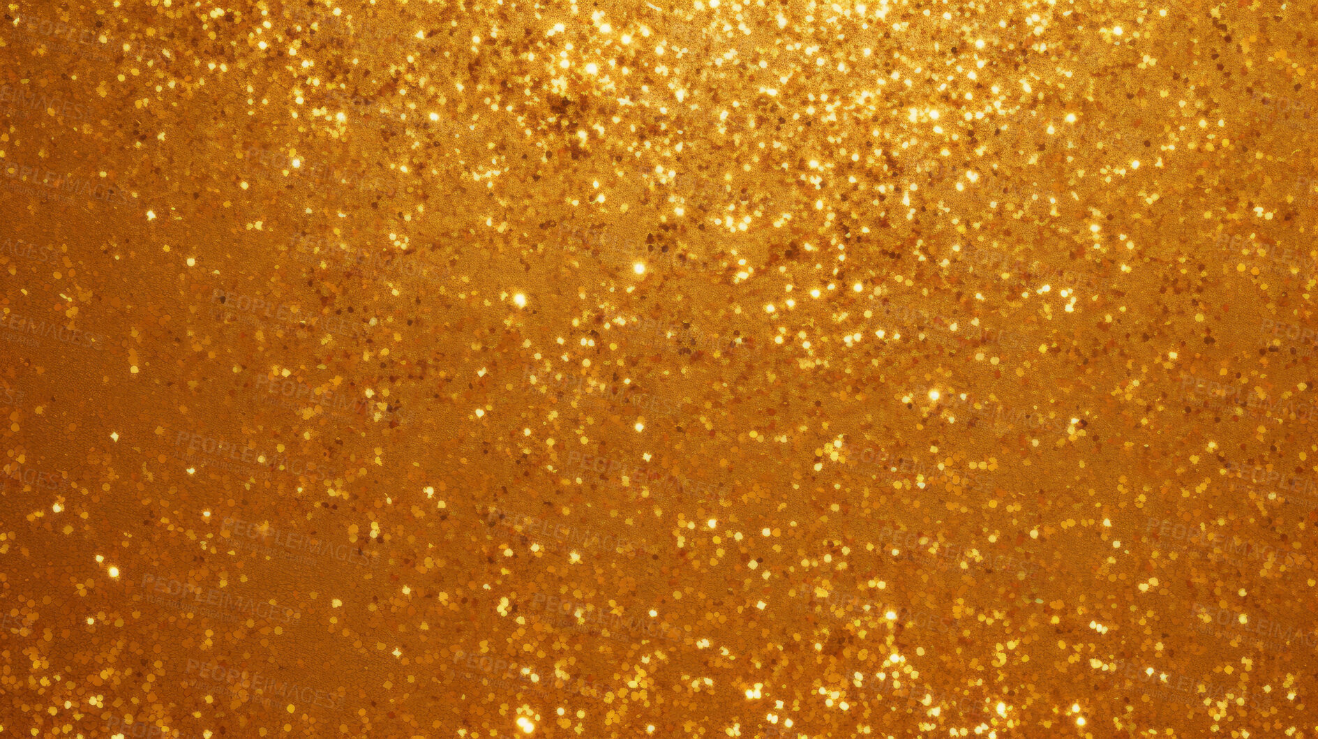 Buy stock photo Gold glitter sparkling shiny wrapping paper background. Wallpaper decoration