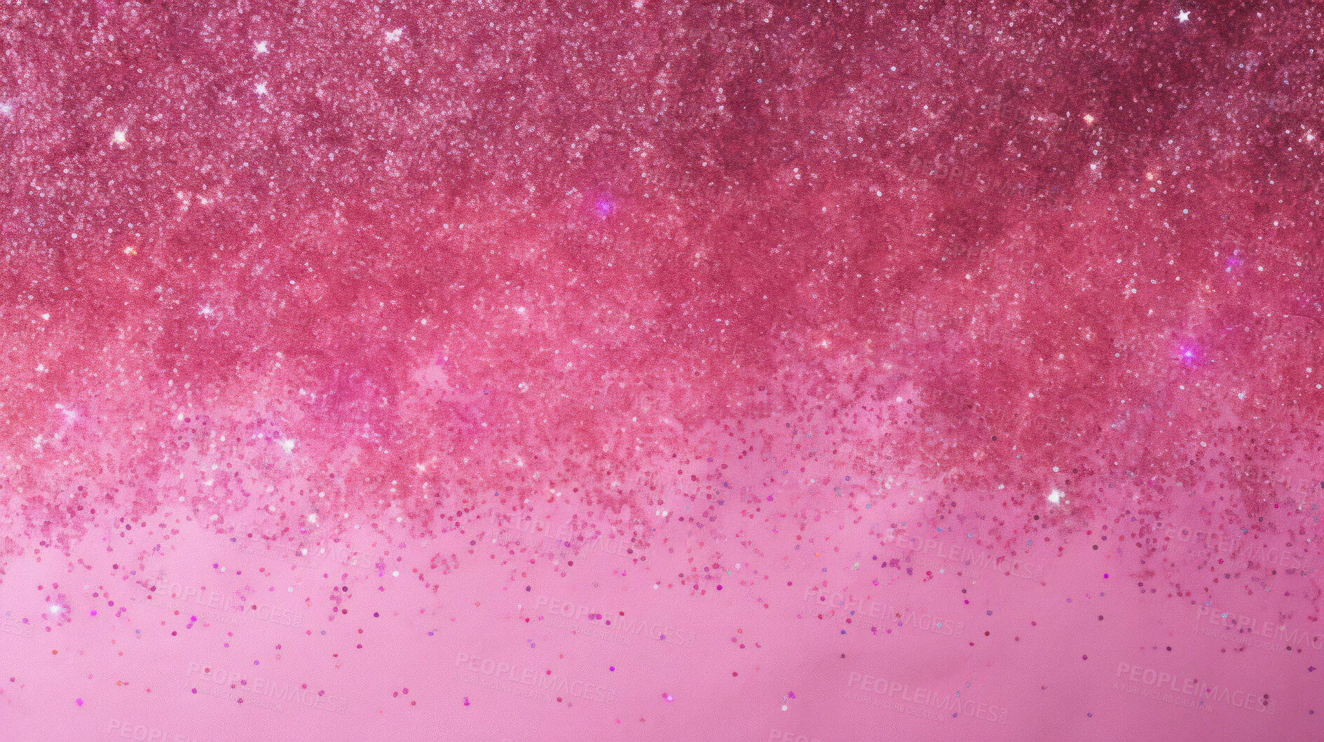 Buy stock photo Pink glitter sparkling shiny wrapping paper background. Wallpaper decoration