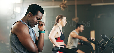 Fitness, workout group, team or people in a happy portrait for good  training exercise or gym