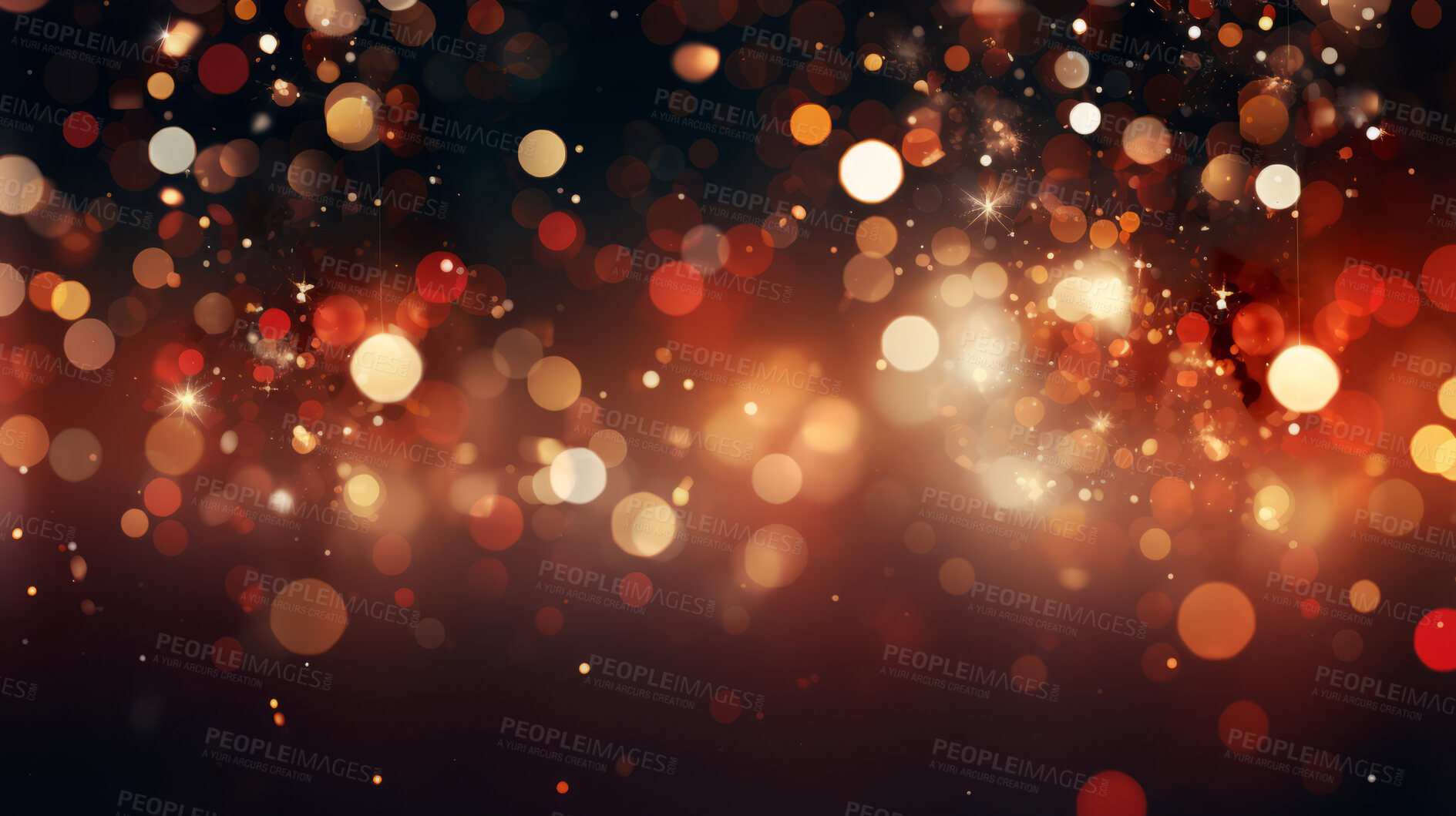 Buy stock photo Abstract glitter confetti bokeh effect. Festive celebration background