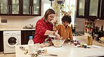 Making Christmas snacks