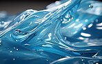 Vibrant 3d liquid paint swirls. Abstract background concept.