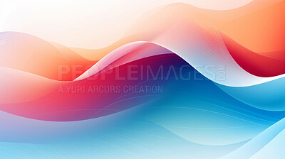 Buy stock photo Colourful waveform background. Abstract concept.