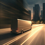 Fast and efficient transport and delivery service. Safe shipping logistics