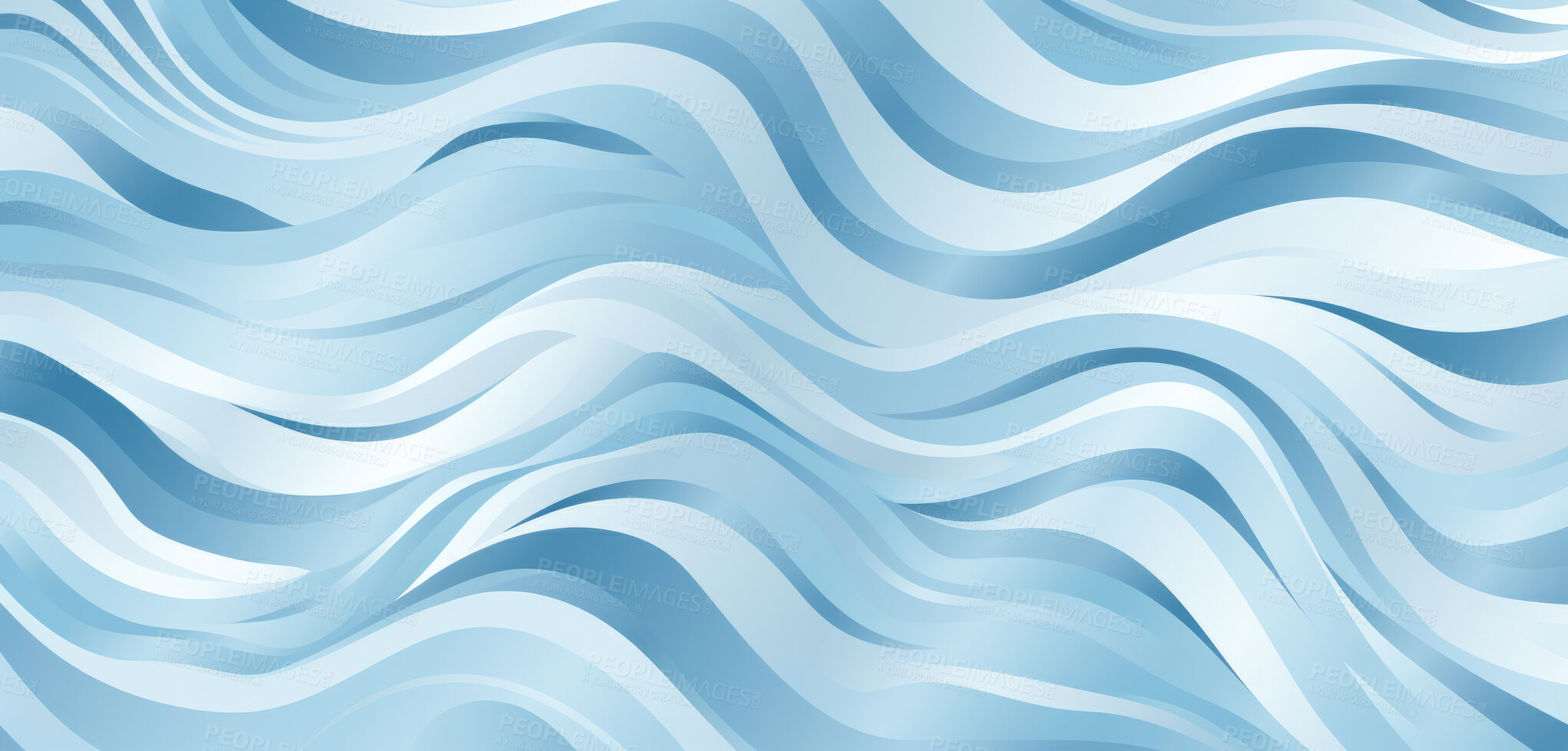 Buy stock photo Stripe pattern. Abstract trendy wave print background texture.