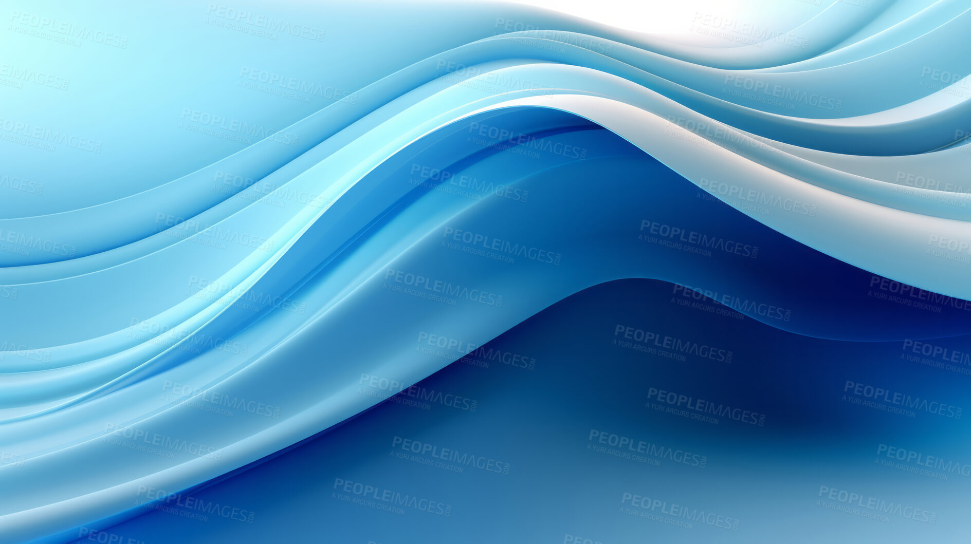 Buy stock photo Three dimensional waveform background. Abstract concept.