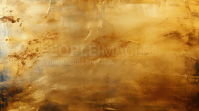 Shiny Gold wall abstract background texture.