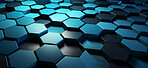 Geometric hexagonal abstract background. Honeycomb pattern concept.