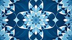 Blue ceramic tiles decorative design, illustration for floor, wall, kitchen interior, textile