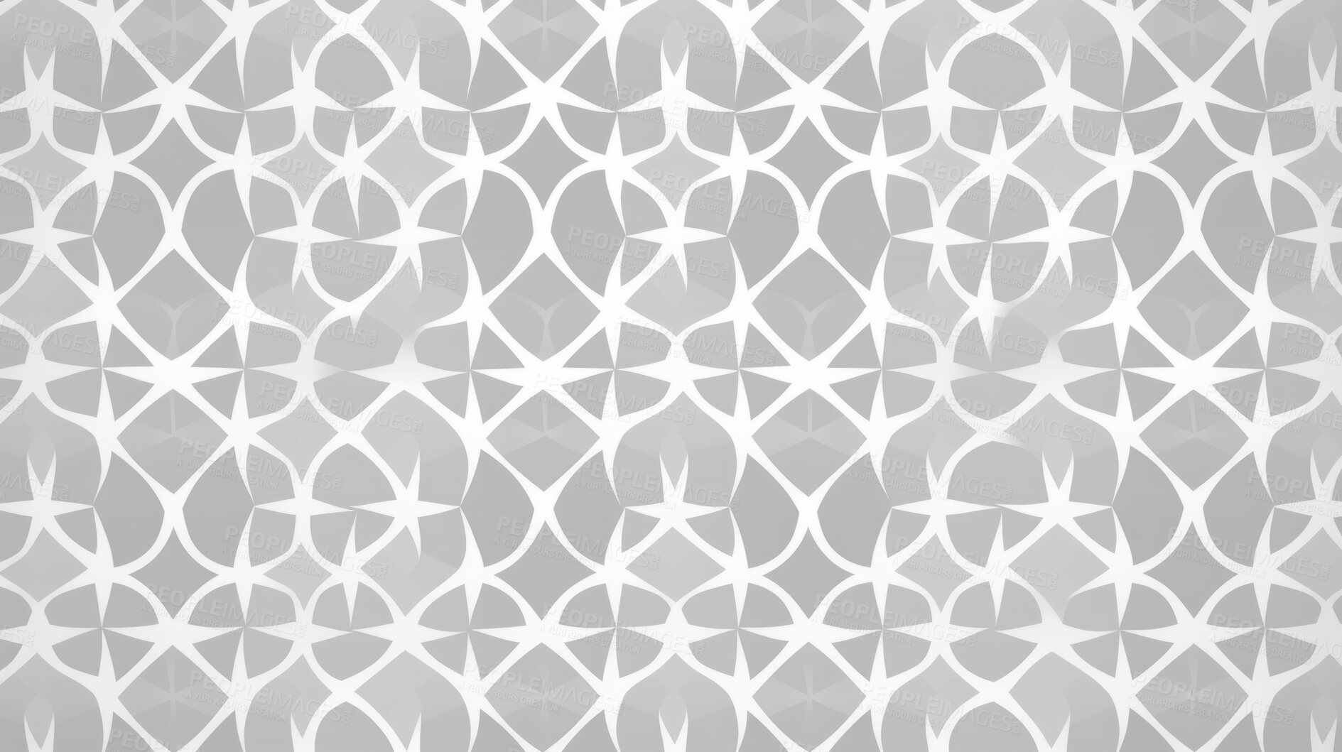 Buy stock photo Grey and white ceramic tiles decorative design, illustration for floor, wall, kitchen interior, textile