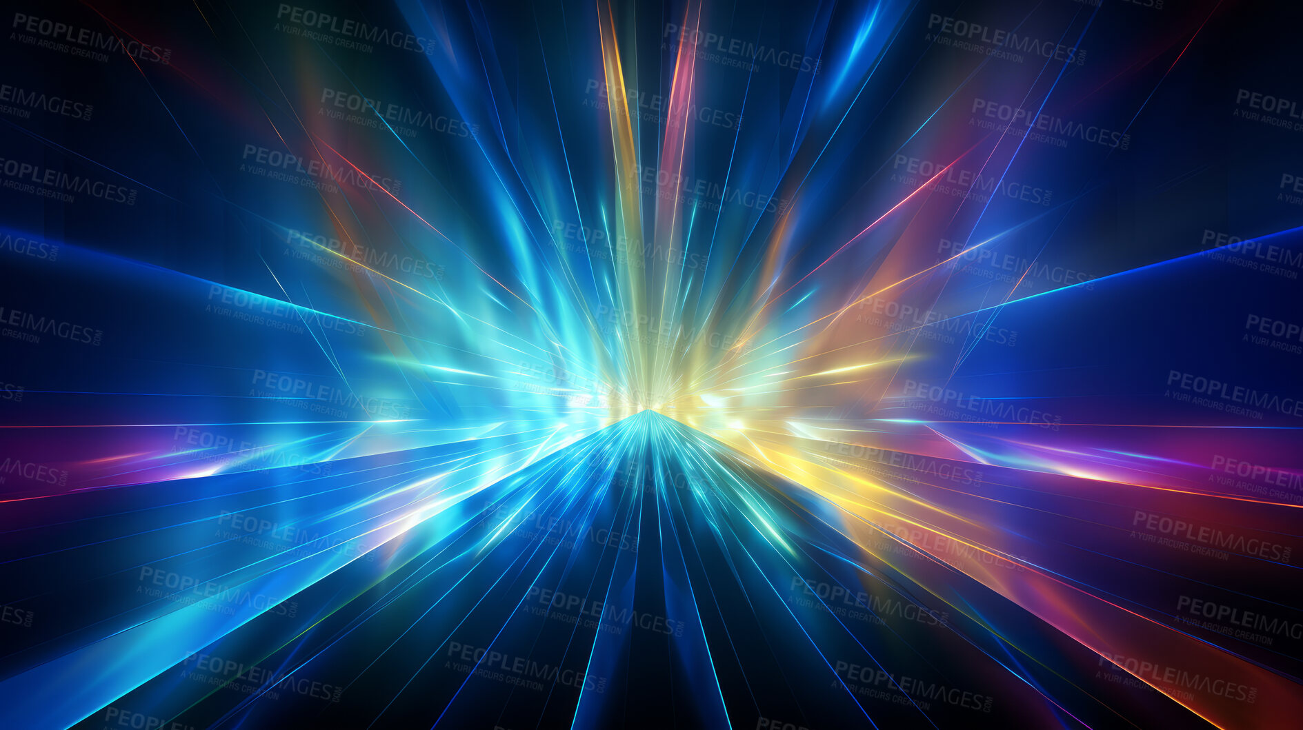 Buy stock photo Crystal rainbow prism light effect. Background overlay pattern design.